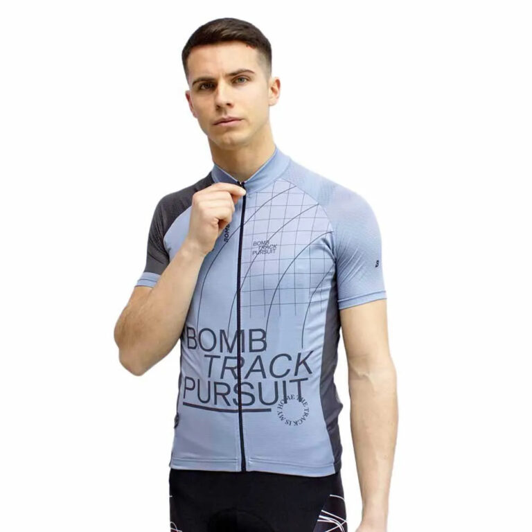 Bombtrack Grids And Guides Short Sleeve Jersey M Midnight Blue - L Midnight Blue