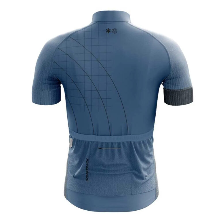 Bombtrack Grids And Guides Short Sleeve Jersey M Midnight Blue - L Midnight Blue - Image 2