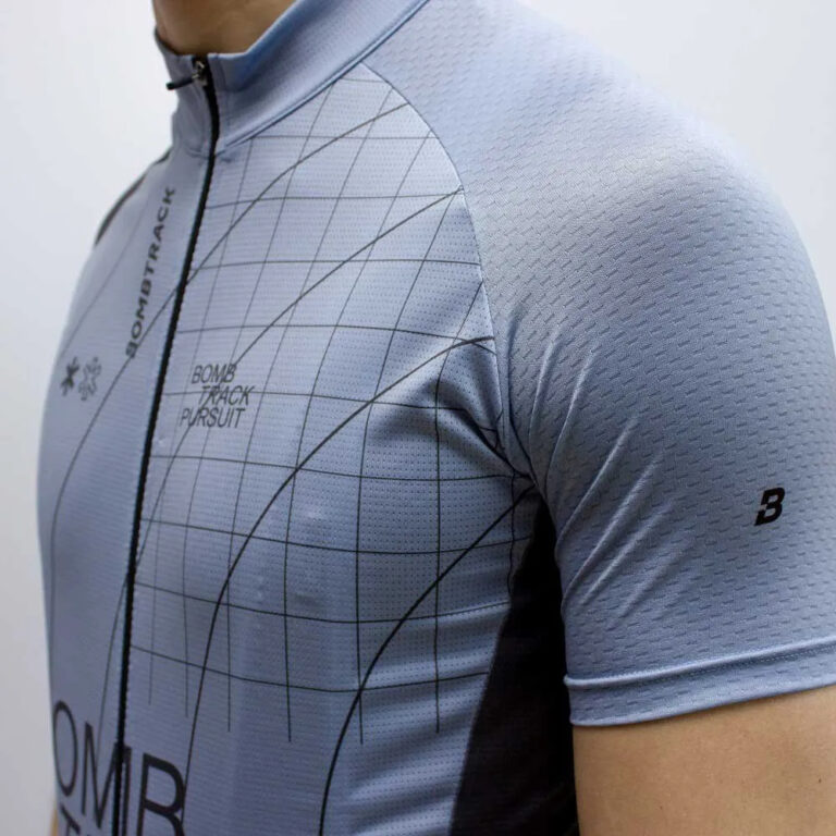 Bombtrack Grids And Guides Short Sleeve Jersey M Midnight Blue - L Midnight Blue - Image 4