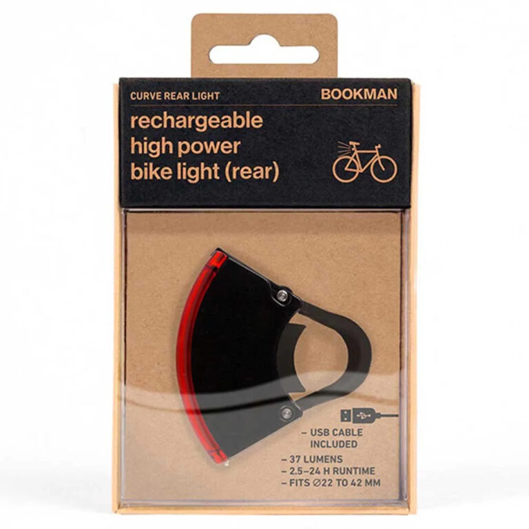 Bookman Curve Led Usb Rear Light 37 Lumens Black - Image 3