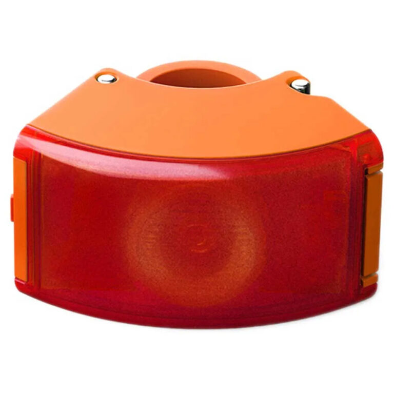 Bookman Curve Led Usb Rear Light 37 Lumens Orange