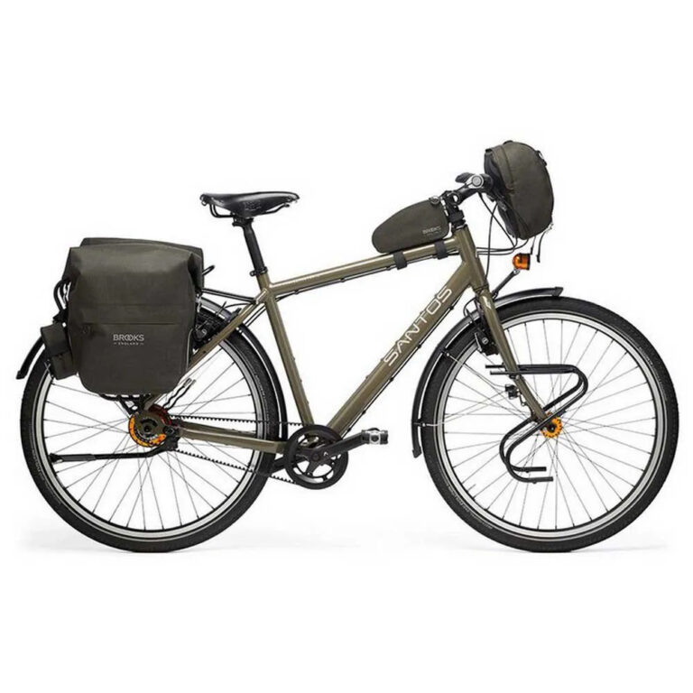 Brooks england Brooks England Scape Large 11-22L Panniers One Size Mud Green - Image 6