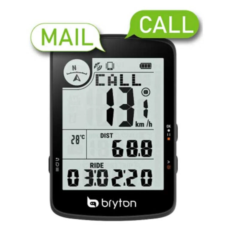 Bryton Rider 17E Cycling Computer One Size Black - Image 7