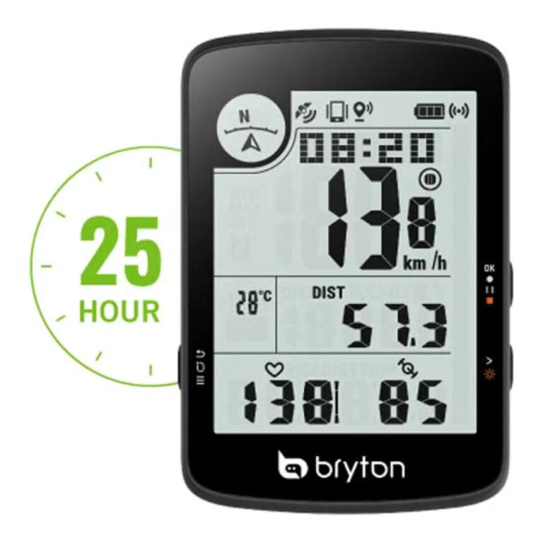 Bryton Rider 17E Cycling Computer One Size Black - Image 8