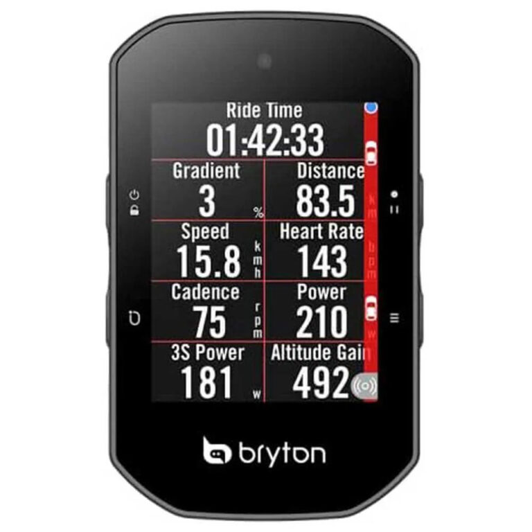 Bryton Rider S500 E Cycling Computer One Size Black - Image 3