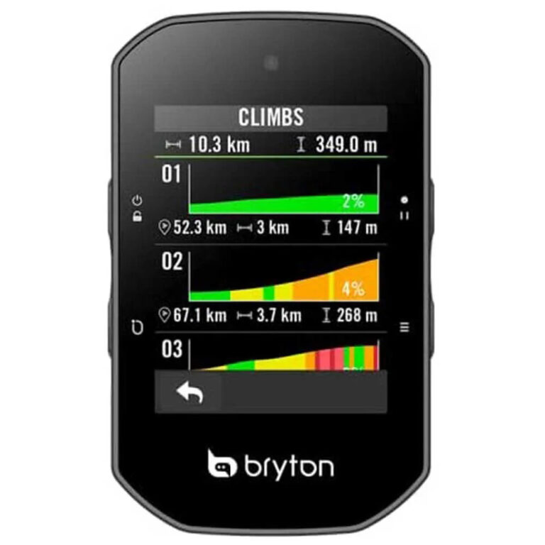 Bryton Rider S500 E Cycling Computer One Size Black - Image 5