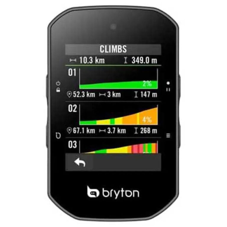 Bryton Rider S500 T Cycling Computer One Size Black - Image 3