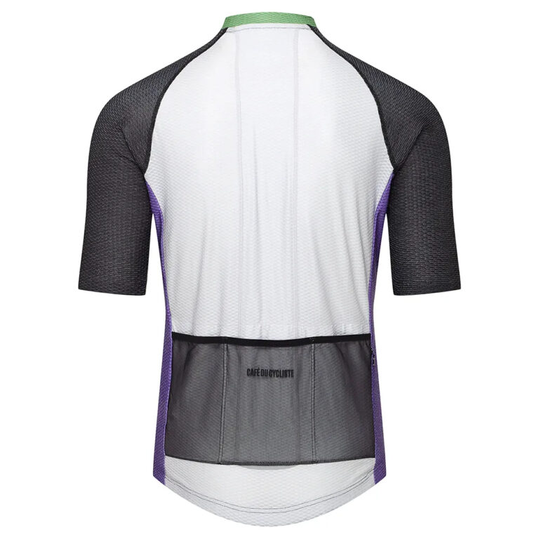 Caf&amp;eacute; du cycliste Caf&amp;eacute; Du Cycliste Annette Short Sleeve Jersey S Black / Amethyst - XL Black / Amethyst - Image 2