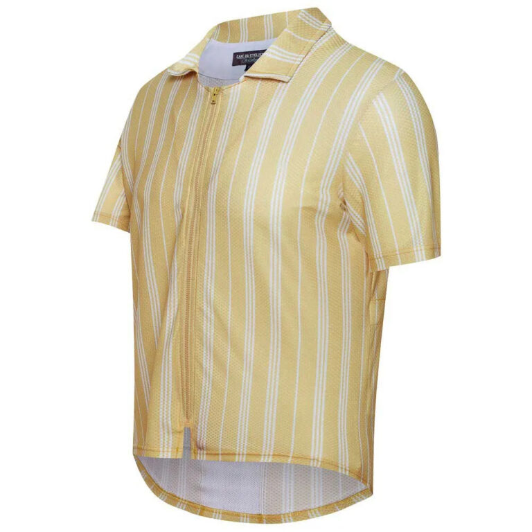 Caf&amp;eacute; du cycliste Caf&amp;eacute; Du Cycliste Claudine Short Sleeve Jersey S Sand - XL Sand - Image 3