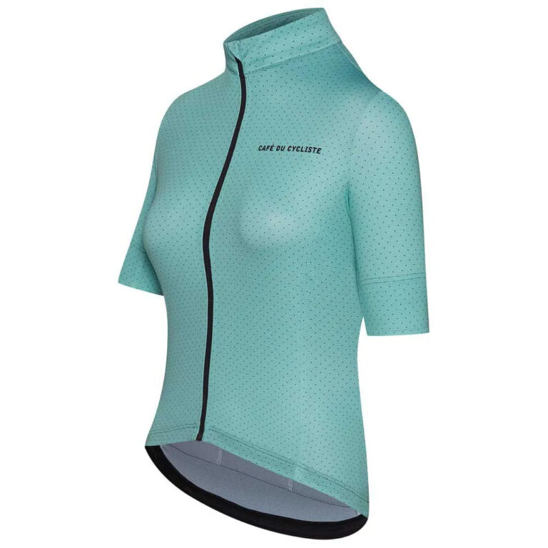 Caf&amp;eacute; du cycliste Caf&amp;eacute; Du Cycliste Fleurette Short Sleeve Jersey XS Agate Green - XL Agate Green - Image 3