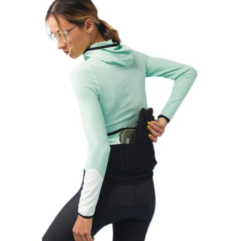 Caf&amp;eacute; du cycliste Caf&amp;eacute; Du Cycliste Ingrid Long Sleeve Jersey S Pastel Green - M Pastel Green - Image 2