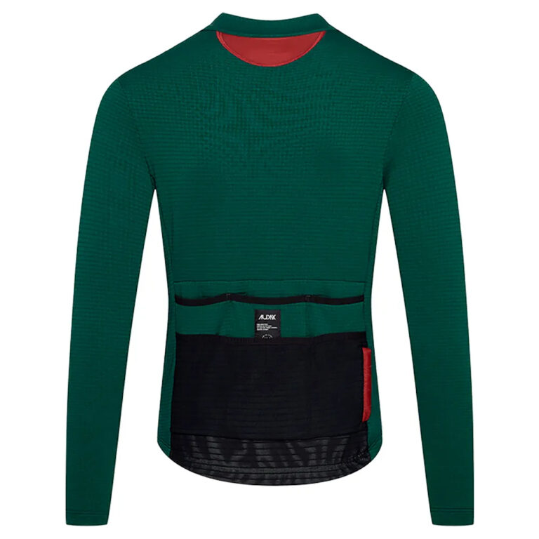 Caf&amp;eacute; du cycliste Caf&amp;eacute; Du Cycliste Lorenne Long Sleeve Jersey XS Alpine Green - 2XL Alpine Green - Image 4