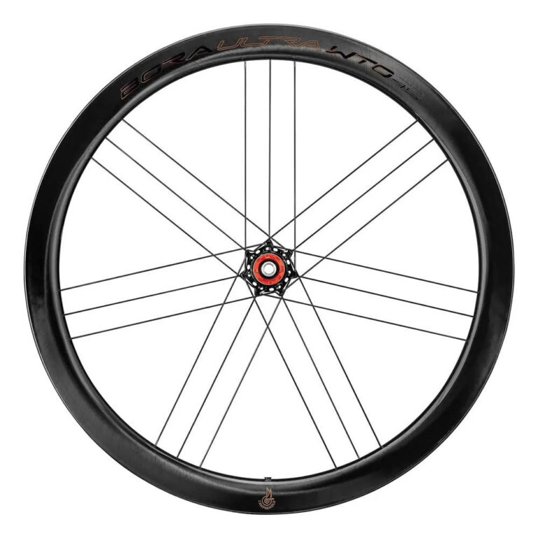 Campagnolo Bora Ultra WTO 45 Opaco Disc CL Tubeless Road Wheel Set 12 x 100 / 12 x 142 mm &amp; Campagnolo N3W Black - Image 3