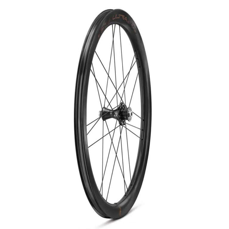 Campagnolo Bora Ultra WTO 45 Opaco Disc CL Tubeless Road Wheel Set 12 x 100 / 12 x 142 mm &amp; Campagnolo N3W Black - Image 4