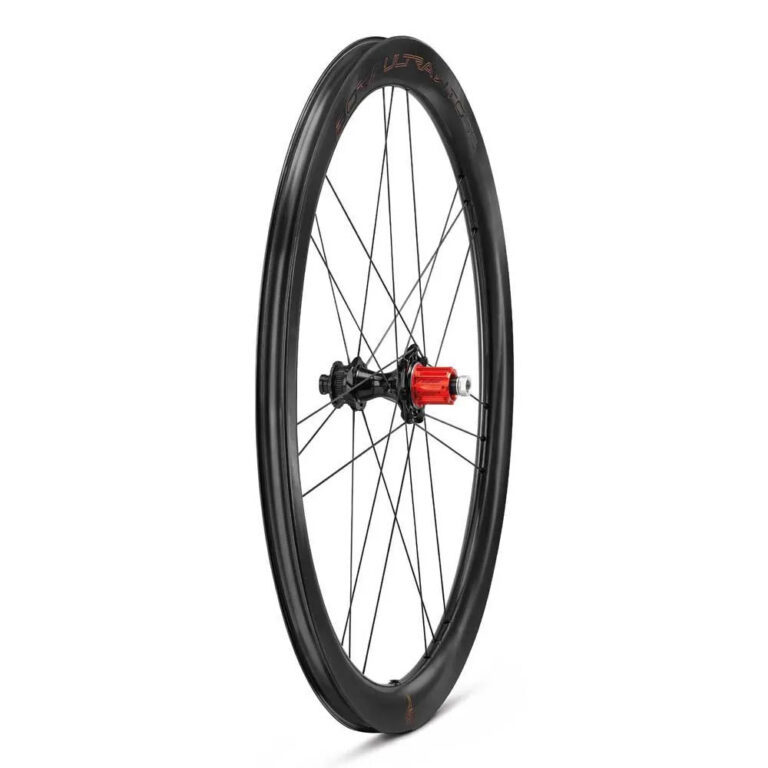 Campagnolo Bora Ultra WTO 45 Opaco Disc CL Tubeless Road Wheel Set 12 x 100 / 12 x 142 mm &amp; Campagnolo N3W Black - Image 6