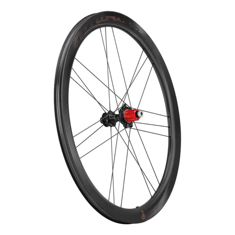 Campagnolo Bora Ultra WTO 45 Opaco Disc CL Tubeless Road Wheel Set 12 x 100 / 12 x 142 mm &amp; Campagnolo N3W Black - Image 7