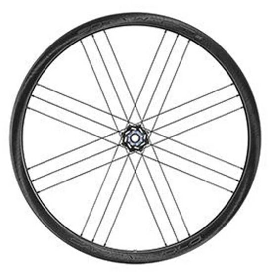 Campagnolo Bora WTO 33 Disc Tubular Road Wheel Set 12 x 100 / 12 x 142 mm &amp; Campagnolo Black