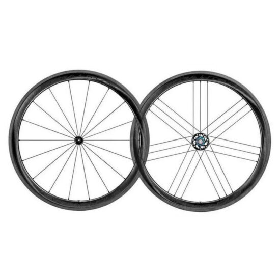 Campagnolo Bora WTO 45 Dark Tubeless Road Wheel Set 9 x 100 / 10 x 135 mm &amp; Shimano/Sram HG Black