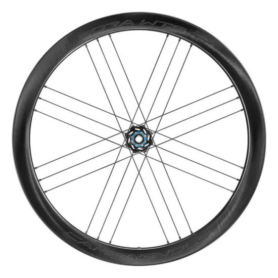 Campagnolo Bora WTO 45 DB Disc Tubeless Road Wheel Set 12 x 100 / 12 x 142 mm &amp; Campagnolo Black