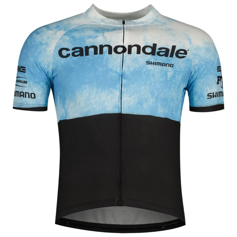 Cannondale Team Cannondale Replica 2022 Short Sleeve Jersey M Blue - 2XL Blue