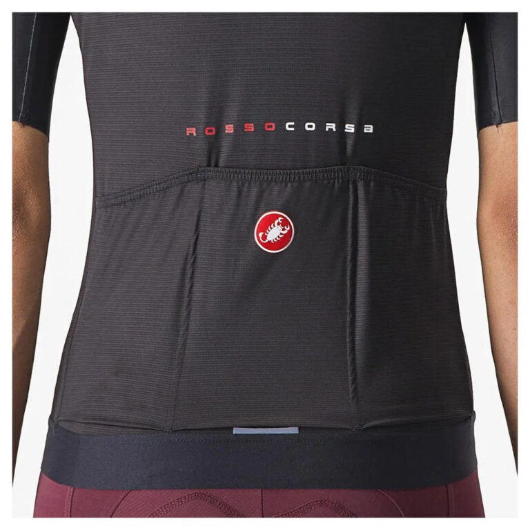 Castelli Aero Pro 7.0 Short Sleeve Jersey M Light Black - Image 4