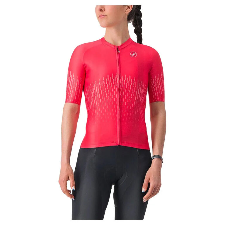 Castelli Aero Pro Short Sleeve Jersey S Hibiscus - M Hibiscus