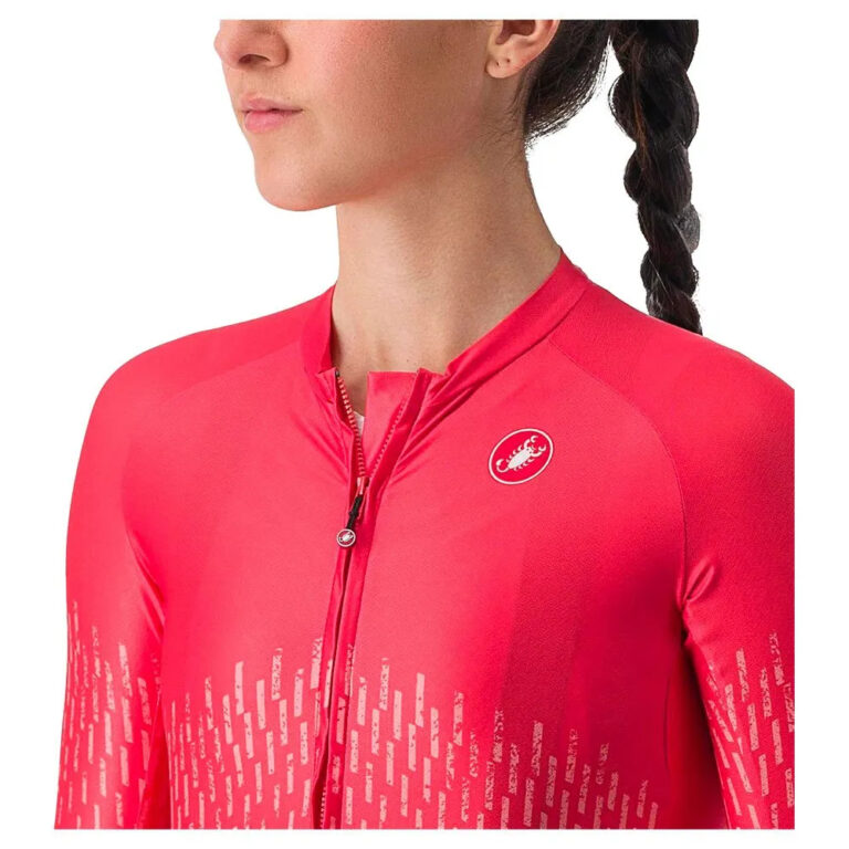 Castelli Aero Pro Short Sleeve Jersey S Hibiscus - M Hibiscus - Image 5