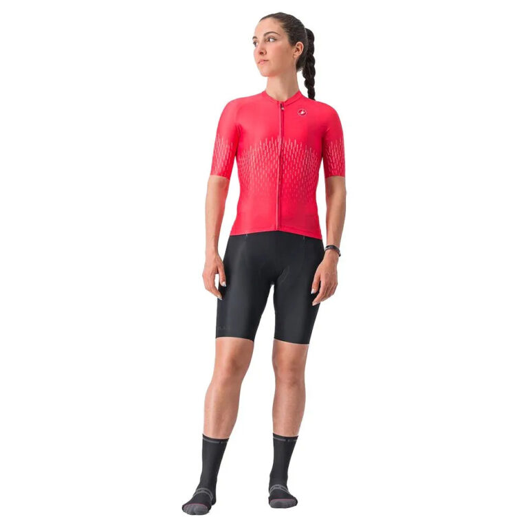 Castelli Aero Pro Short Sleeve Jersey S Hibiscus - M Hibiscus - Image 6