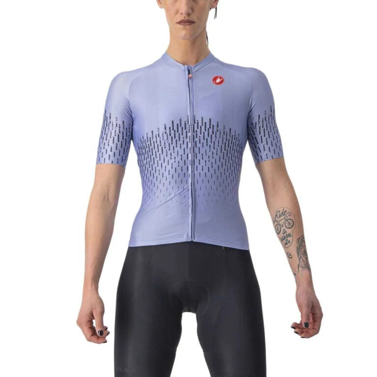 Castelli Aero Pro Short Sleeve Jersey XS Violet Mist - M Violet Mist