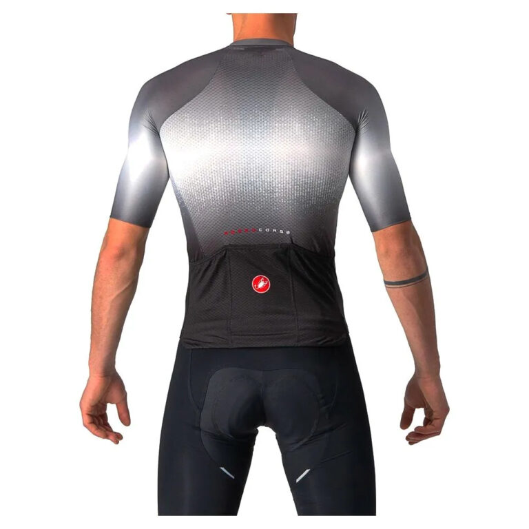 Castelli Aero Race 6.0 Short Sleeve Jersey 2XL Light Black / Dark Grey - Image 2