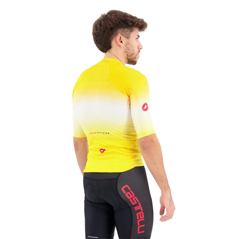 Castelli Aero Race 6.0 Short Sleeve Jersey 2XL Maize / Saffron - Image 4