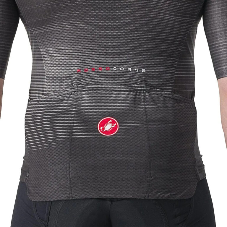 Castelli Aero Race 6.0 Short Sleeve Jersey S Light Black - 2XL Light Black - Image 3