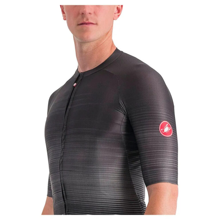 Castelli Aero Race 6.0 Short Sleeve Jersey S Light Black - 2XL Light Black - Image 5