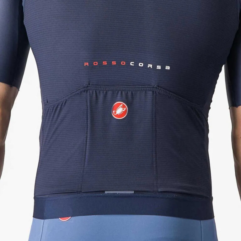 Castelli Aero Race 7.0 Short Sleeve Jersey L Belgian Blue - 2XL Belgian Blue - Image 5