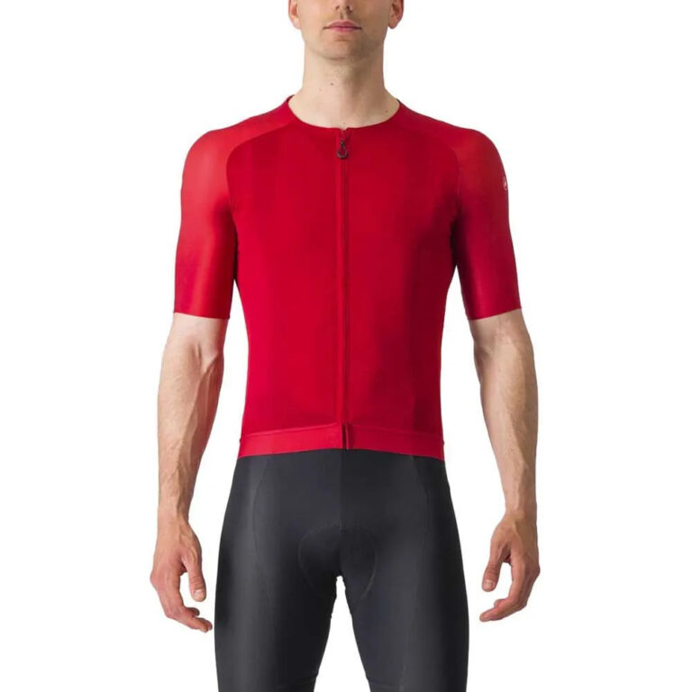 Castelli Aero Race 7.0 Short Sleeve Jersey M Rich Red - 2XL Rich Red