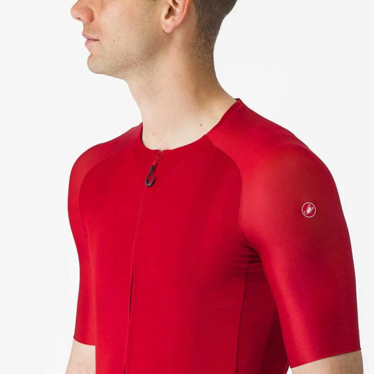 Castelli Aero Race 7.0 Short Sleeve Jersey M Rich Red - 2XL Rich Red - Image 4