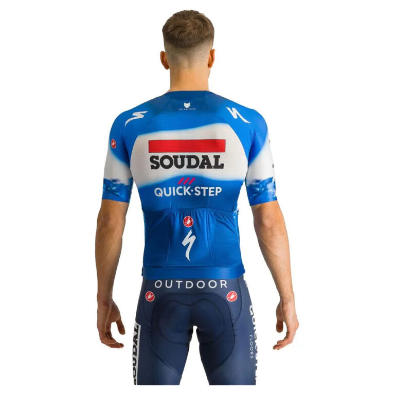 Castelli Aero Race 7.0 Soudal Quick-Step 2024 Short Sleeve Jersey L Multicolor - 2XL Multicolor - Image 2