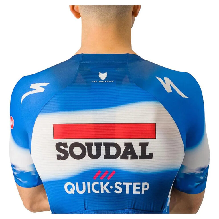 Castelli Aero Race 7.0 Soudal Quick-Step 2024 Short Sleeve Jersey L Multicolor - 2XL Multicolor - Image 6