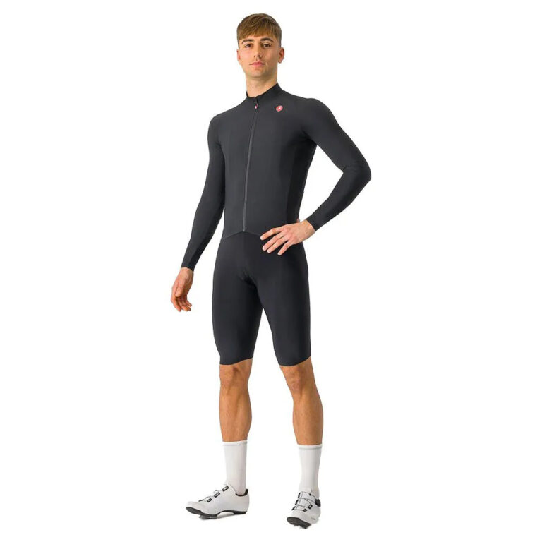 Castelli Aero Race Long Sleeve Jersey XL Light Black - Image 5