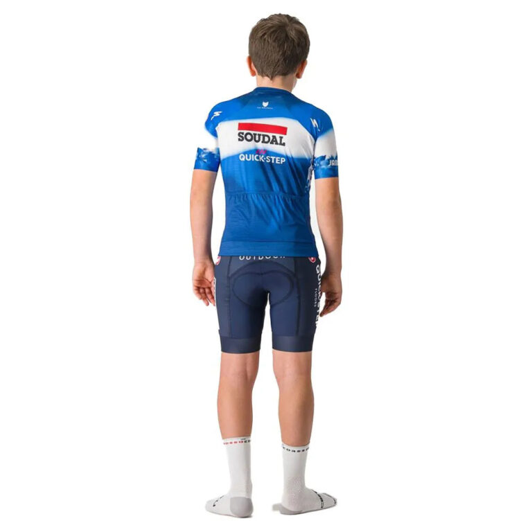 Castelli Aero Soudal Quick-Step 2024 Short Sleeve Jersey 4 Years Multicolor - Image 4