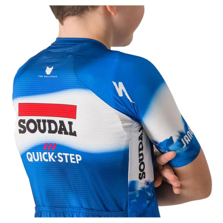 Castelli Aero Soudal Quick-Step 2024 Short Sleeve Jersey 4 Years Multicolor - Image 8