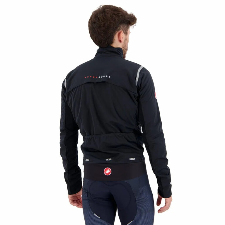 Castelli Alpha Doppio RoS Jacket S Black / Grey - 3XL Black / Grey - Image 4