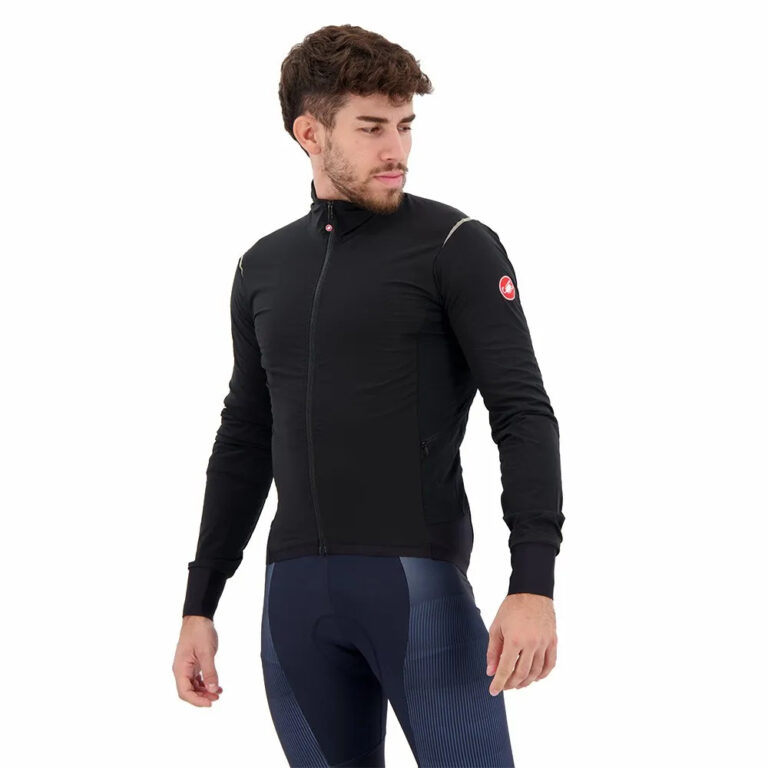 Castelli Alpha Flight RoS Jacket S Black / Grey - 2XL Black / Grey - Image 3