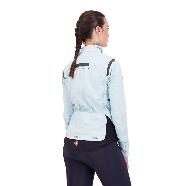 Castelli Alpha RoS 2 Jacket XS Light Blue / Black / Dark Blue - XL Light Blue / Black / Dark Blue - Image 4