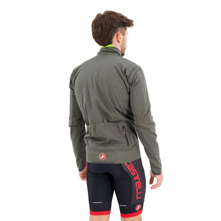 Castelli Alpha Ultimate Insulated Jacket S Military Green / Black - 2XL Military Green / Black - Image 4