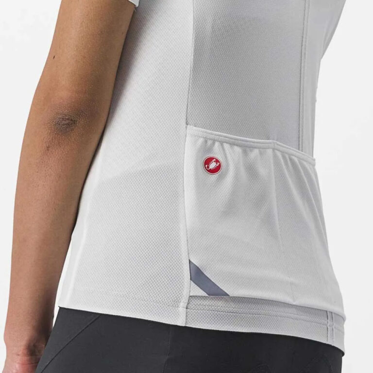 Castelli Anima 4 Short Sleeve Jersey XS Ivory - XL Ivory - Image 4