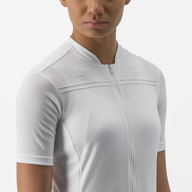 Castelli Anima 4 Short Sleeve Jersey XS Ivory - XL Ivory - Image 5