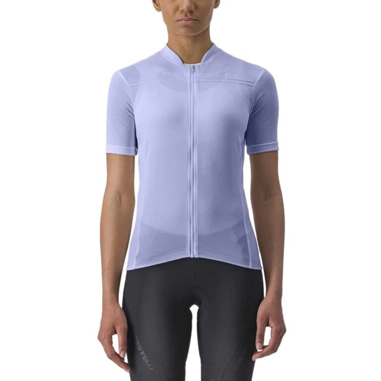 Castelli Anima 4 Short Sleeve Jersey XS Violet Mist - XL Violet Mist