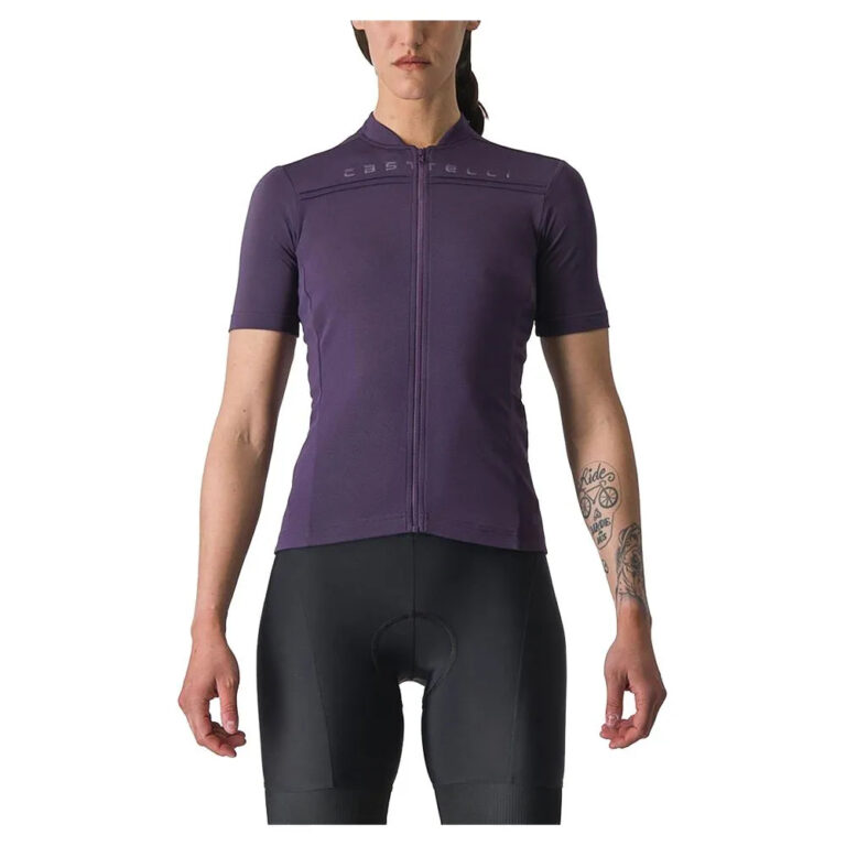 Castelli Anima 4 Short Sleeve Jersey XS Night Shade - L Night Shade