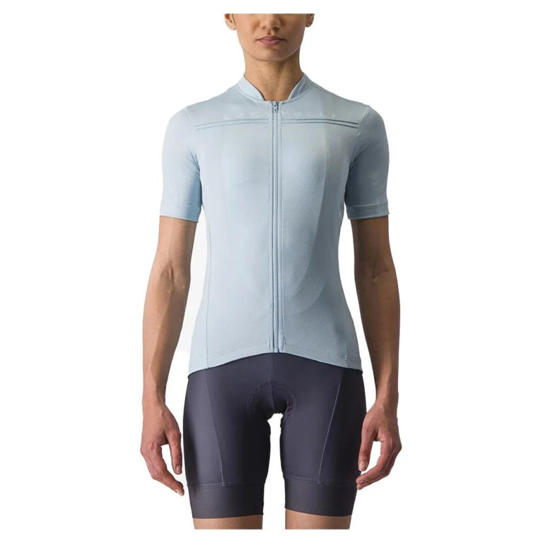 Castelli Anima 4 Short Sleeve Jersey M Winter Sky - L Winter Sky